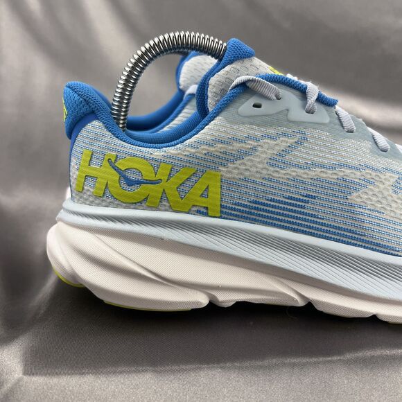 Hoka One Clifton 9 Sneakers Big Kids Sz 7 MD Blue Athletic Running 1131170 IWEP - Picture 3 of 16